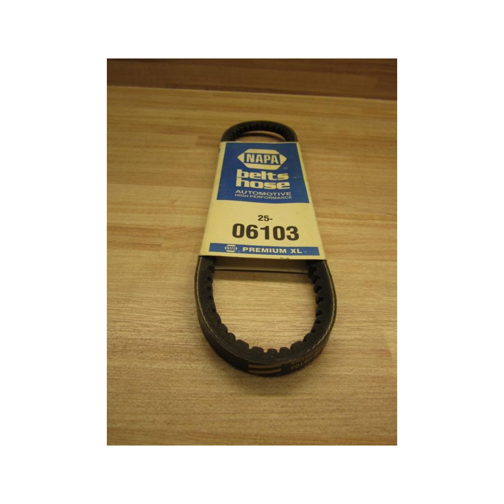 Napa 25-06103 Cogged V-Belt 2506103 B126