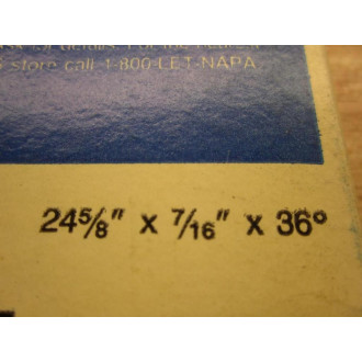 Napa 25-06103 Cogged V-Belt 2506103 B126