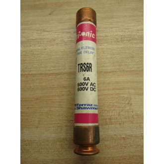 Gould Shawmut Ferraz TRS6R Mersen Tri-Onic Fuse (Pack of 5) - New No Box