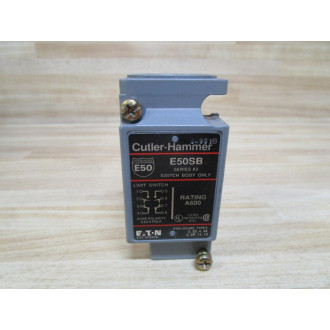 Cutler Hammer E50SB Eaton Limit Switch Body Ser A2 - New No Box
