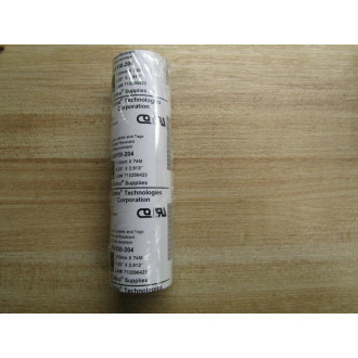 Zebra 800130-204 Resin Ribbon Black 4.33" X 2,913" - New No Box