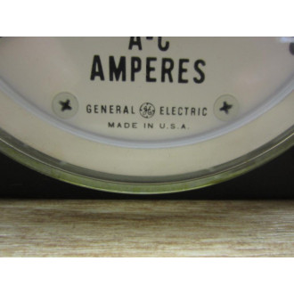 General Electric 8AB18A3AL1 Amp Meter 3687374  0-5A - Used
