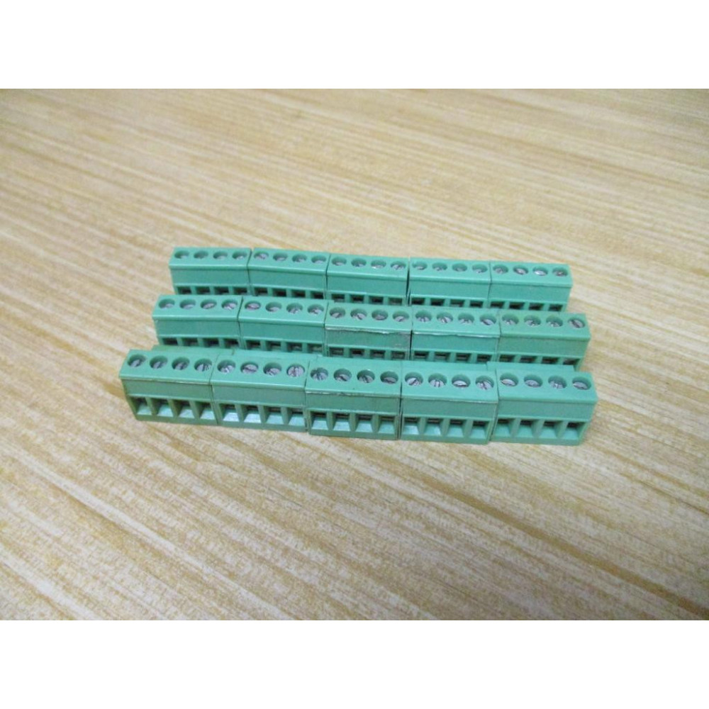 Phoenix Contact MSTB 2,54-ST-5,08 PCB Connector 1757035 (Pack of 15) - Used Phoenix Contact MSTB 2,54-ST-5,08 PCB Connector 1757035 (Pack of 15) - Used