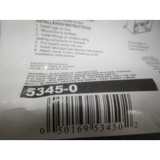 Bell Outdoor 5345-0 Two-Gang Box