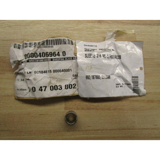 316 RE-2RS1RS2B Sleeve Bushing (Pack of 10) - New No Box