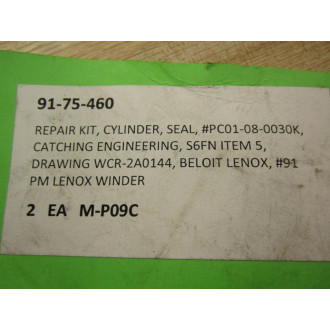 Lenox Winder 91-75-460 Cylinder Seal Repair Kit - New No Box