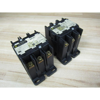 Square D 8965 DPR9838 Reversing Contactor - Used