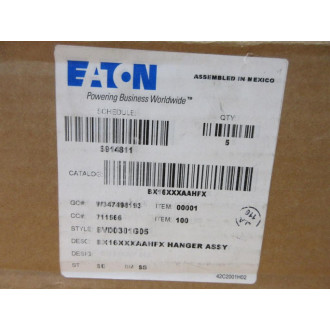 Eaton BX16XXXAAHFX Hanger Assembly BVD0301G05 (Pack of 5)