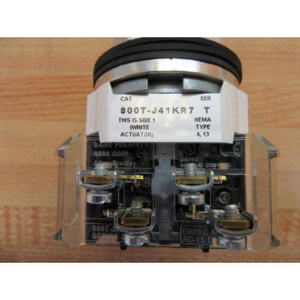 Allen Bradley 800T-J41KR7B Key Operated Selector Switch Series T - New No Box