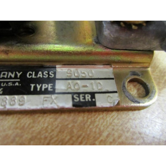 Square D 9050-A0-1D Time Delay Relay 9050-AO-1D - Used