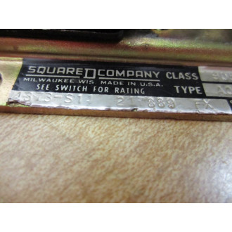 Square D 9050-A0-1D Time Delay Relay 9050-AO-1D - Used