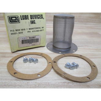 Lube Devices 6W387 Strainer Breather Reservoir