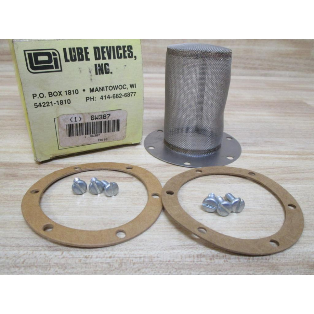 Lube Devices 6W387 Strainer Breather Reservoir