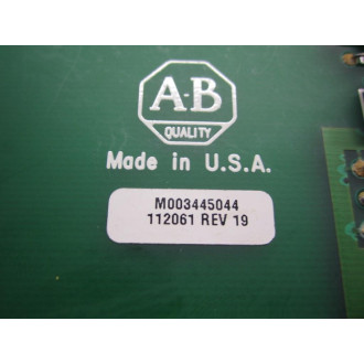 Allen Bradley 112061 Circuit Board Rev.19 WWires - Used