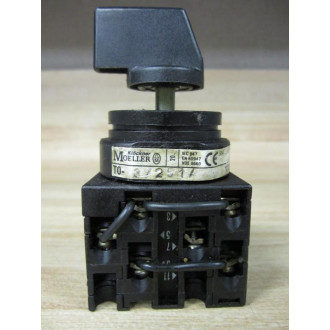 Moeller TO-3251 Selector Switch TO3251 - Used