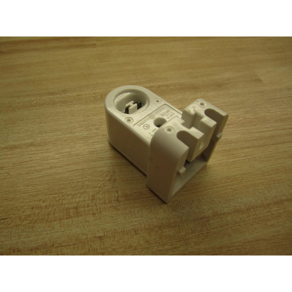 General Electric 505X92 Fluorescent Lampholder Bracket Style Head (2 Pin) - Used