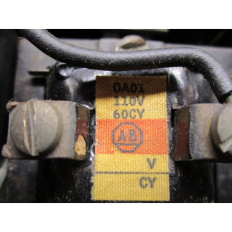 Allen Bradley 709A0DA Starter 709AODA - Used