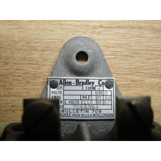 Allen Bradley 709A0DA Starter 709AODA - Used