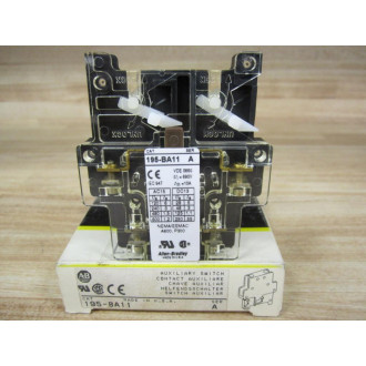 Allen Bradley 195-BA11 Auxiliary Contact 195BA11