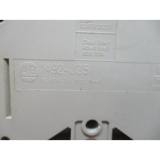 Allen Bradley 1492-J35 Terminal Block 1492J35 (Pack of 4) - Used