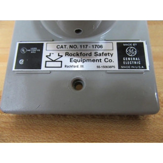 GE General Electric CR 2940NP501A Stop Push Button 117-1706 Yellow - New No Box