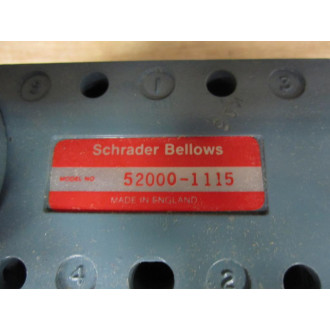 Schrader Bellows 52000-1115 4 Way Double Solenoid Valve 520001115