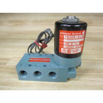 Schrader Bellows 52000-1115 4 Way Double Solenoid Valve 520001115