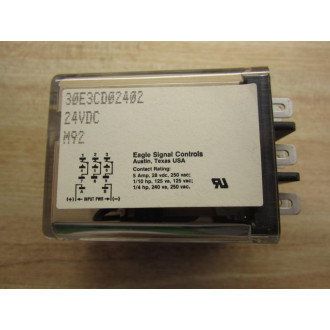 Eagle Signal 30E3CD02402 Relay 30E3CD02402 24V DC - New No Box