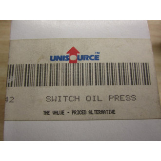 Unisource 3005142 Oil Pressure Switch