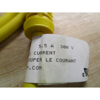 Mencom MIN-6FPX-6-R 6 POL FM PLUG 6' 18AWG - New No Box