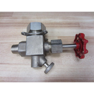 Ernst Gage 500 PSI Stainless Steel Gate Valve 420°F - Used