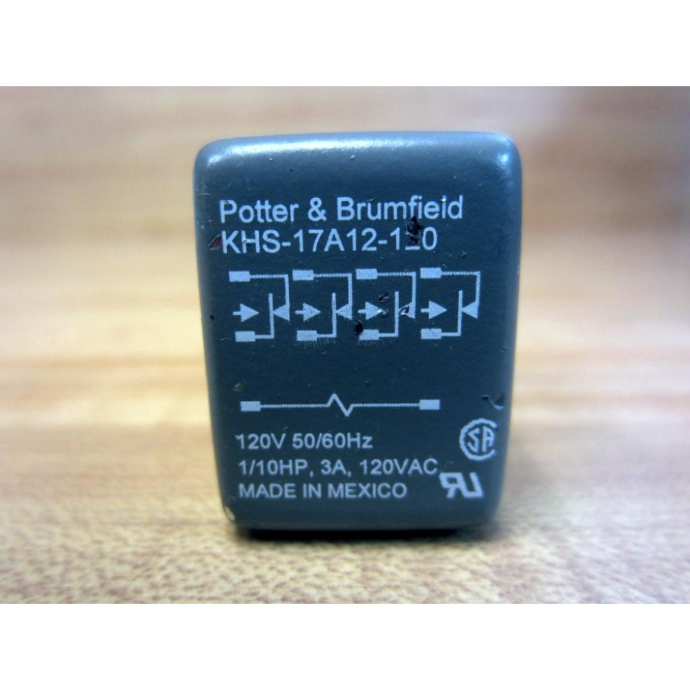 Magnecraft Struthers Dunn KHS-17A12-120 Potter & Brumfield Relay KHS17A12120 - New No Box