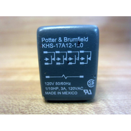 Magnecraft Struthers Dunn KHS-17A12-120 Potter & Brumfield Relay KHS17A12120 - New No Box