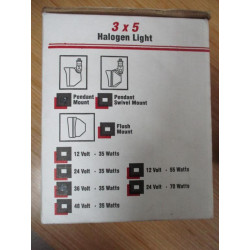 SSI Illuminator 3x5 36V-35W Halogen Light