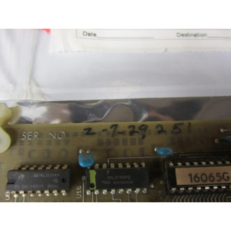 ISSC 300 MXA Circuit Board  C-16-09-093 Rev.F - Parts Only
