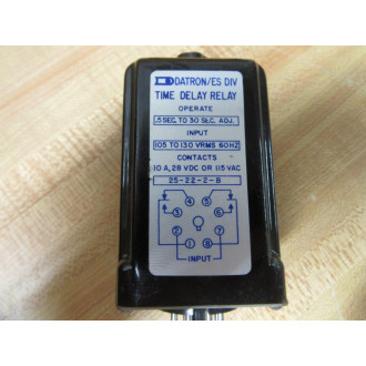 Datron 25-22-2-B Relay 25222B - New No Box