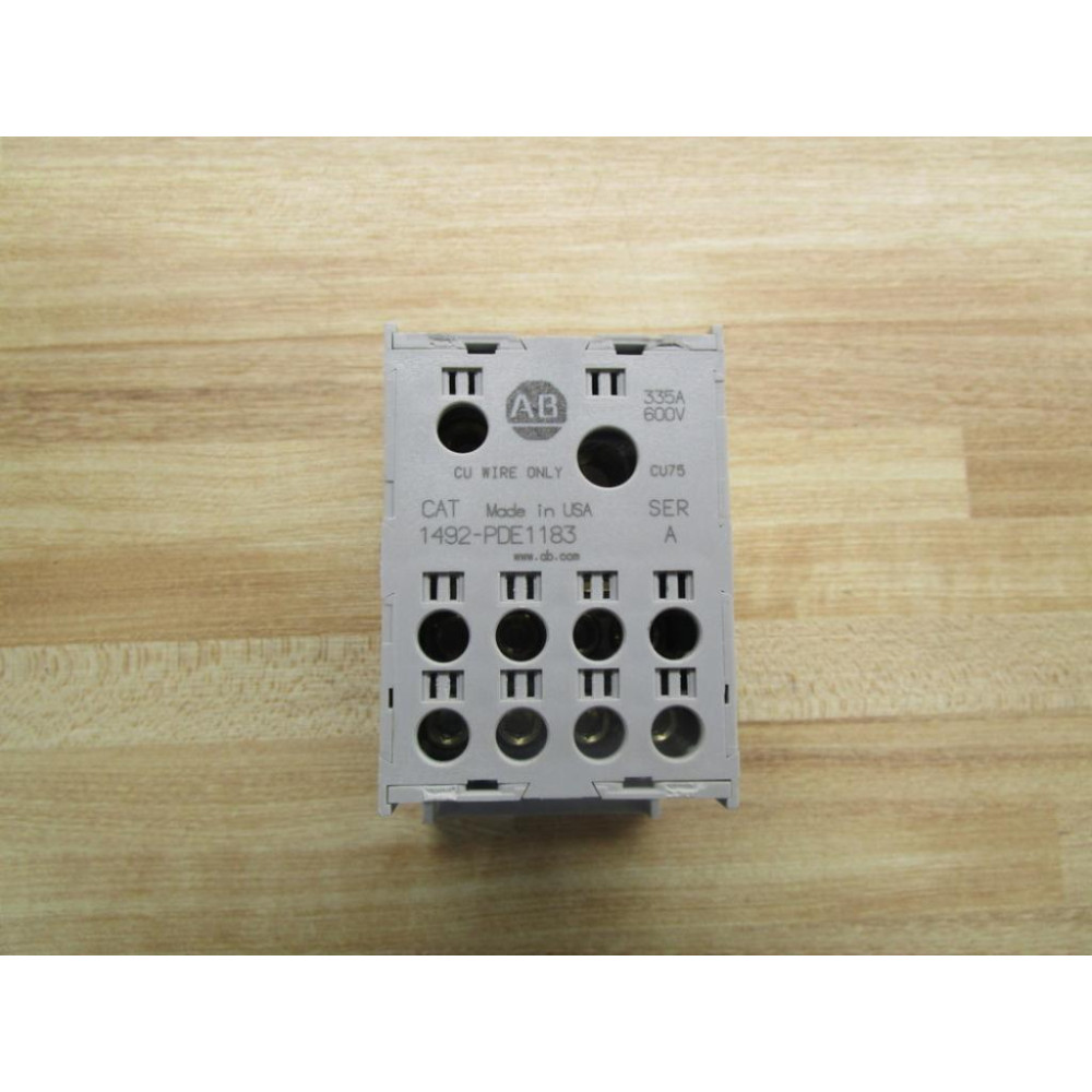 Allen Bradley 1492-PDE1183 Enclosed Power Distribution Block - New No Box