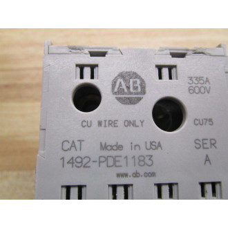 Allen Bradley 1492-PDE1183 Enclosed Power Distribution Block - New No Box