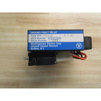 Westinghouse ZM31-R Ground Fault Relay GFRZM31-R - Used