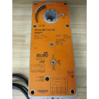 Belimo AF24-MFT-S Butterfly Actuator Assembly AF24MFTS - Used