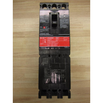 Siemens CED63B080 80A Circuit Breaker CED63B080L - Used
