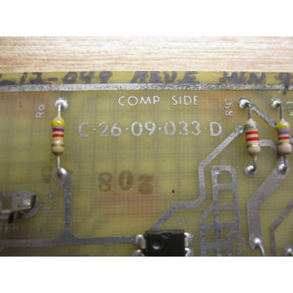 ISSC C-26-09-033-D Circuit Board - Used