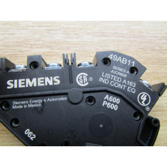 Siemens 49AB11 Auxiliary Contact - New No Box