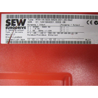 SEW Eurodrive MTA11A-503-S623-D01-00BW2 Box MTA11A503S623D0100BW2 - New No Box