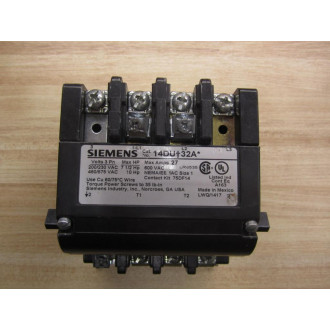 Siemens 14DUE32AA Starter - New No Box