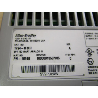 Allen Bradley 1794-IF8IH Isolated Analog Input 1794IF8IH - New No Box