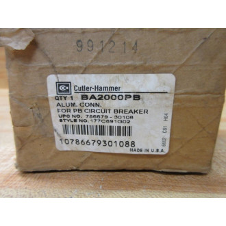 Cutler Hammer BA2000PB Eaton Rear Busbar T-Connector