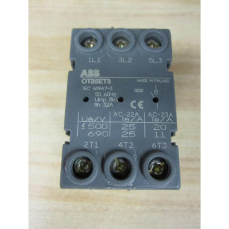 ABB OT25ET3 Switchline Series Disconnect Switch - New No Box