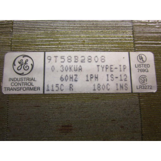 General Electric 9T58B2808 Transformer Type IP - New No Box