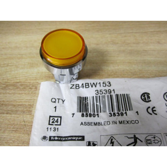 Telemecanique ZB4BW153 Amber Extended Button 35391